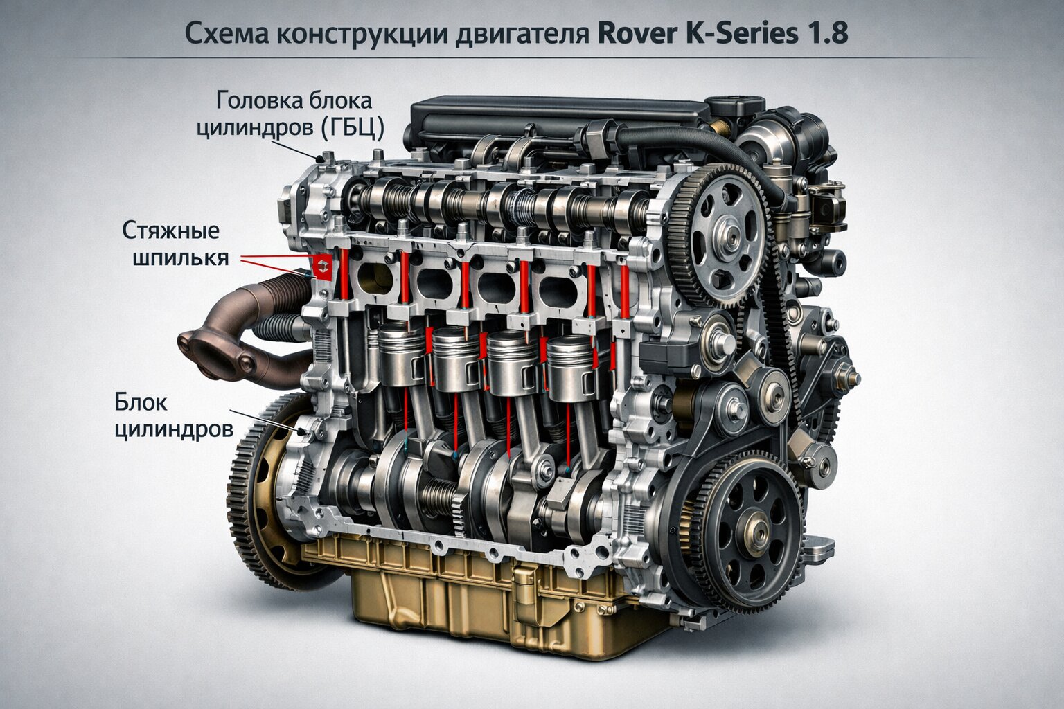 Бензиновый двигатель 1.8 K-Series на Freelander 1: перегрев и прокладка ГБЦ
